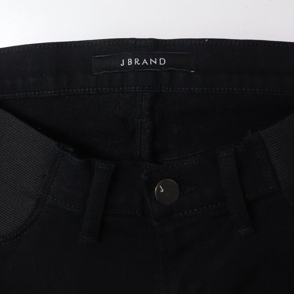 J Brand Mama‎ J Maternity Skinny Jeans Super Stretch Denim Hewson Black Wash 24 - Picture 8 of 11